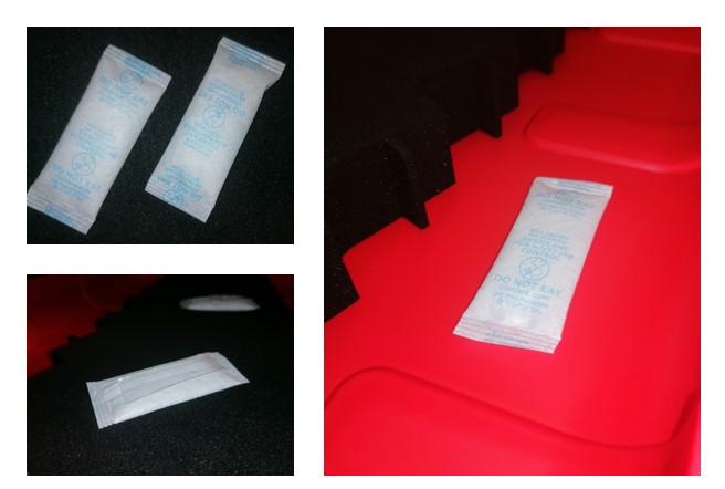 Desiccant Bags Steps